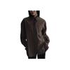 SS25 24.7 Perfect Stretch Solid Soft Fitted Comfortable Breathable Long Sleeve Shirt Women Shirts Brown HM8385-004