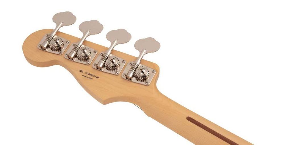 Fender Hergestellt in Japan Hybrid II Jazz Bass®, Ahorn-Griffbrett, Modena Red