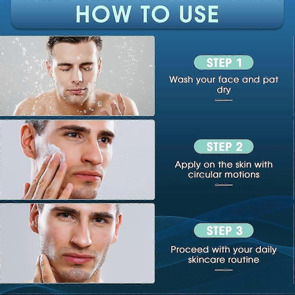 Men's Collagen Face Moisturizer with Hyaluronic Acid, Day & Night
