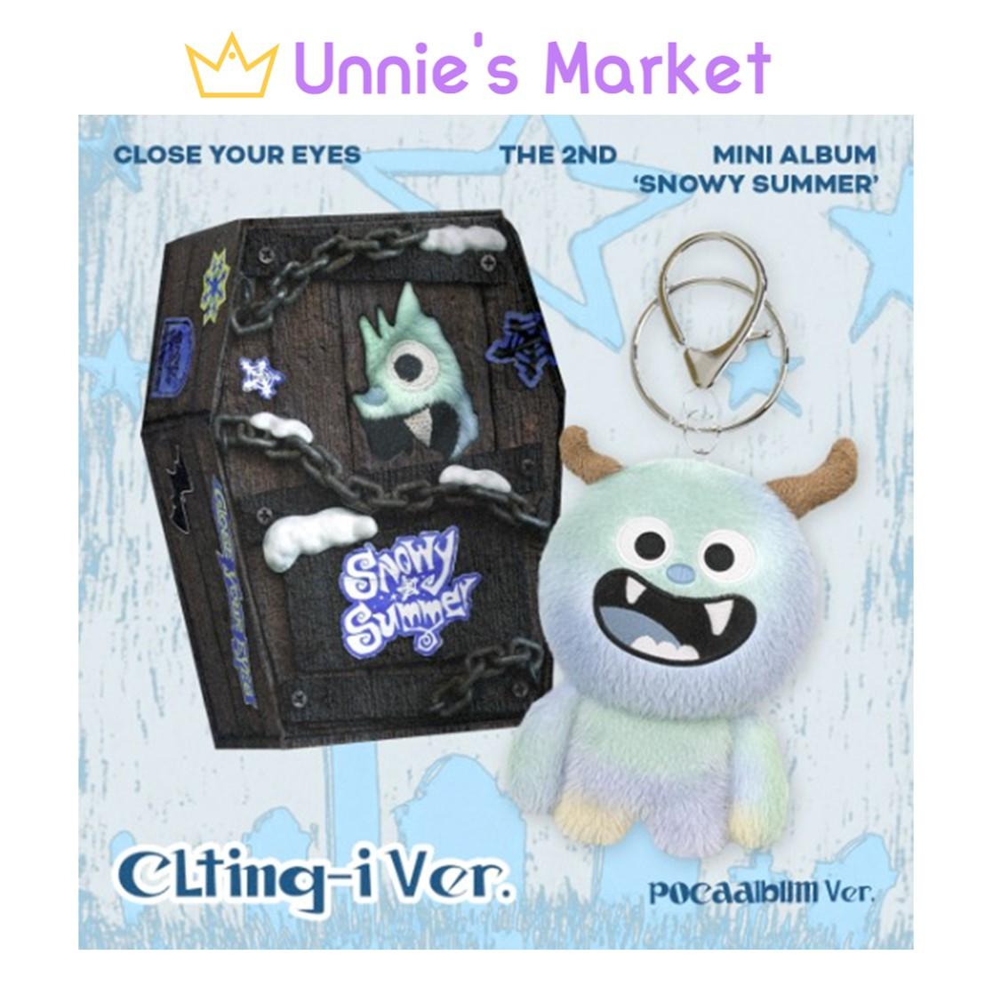 

[Pre-order] CLOSE YOUR EYES Snowy Summer CLting-i Ver. (POCAALBUM) 1EA