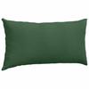 Sofa Cushions 2 Pieces Dark Green 80 X 40 Cm Cord Fabric