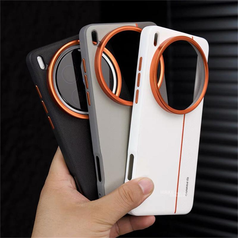 Case For OPPO Find X8 Pro X 8 Ultra 5G Luxury PU Silicone Leather Phone Back Cover Simple Protect Shell Shockproof Bumper