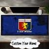 Custom Name Mouse Pad Lion Shield Genoa Mouse Pad, Gaming Mouse Pad, Keyboard Pad, Desk Decor for Computer Notebook Fan Birthday Gift