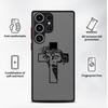 God Cross Art Case for Samsung Galaxy S22 S25 Ultra S23 FE S24 Plus S20 FE Note 20 Ultra 10+ S21 S26 Funda Back Phone Cover