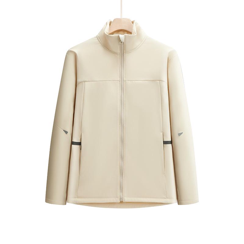 

Водонепроницаемая софтшелл ветровка на флисовой подкладке на осень/зиму 2024 с воротником-стойкой для активного отдыха, бизнеса и групповых мероприятий L