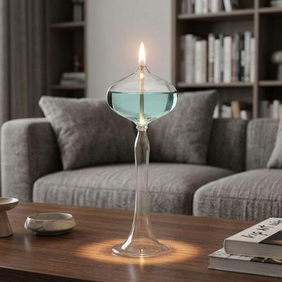Candle Holder Candelabra Creative Accessories Romantic Transparent Tealight Candlestick for Wedding