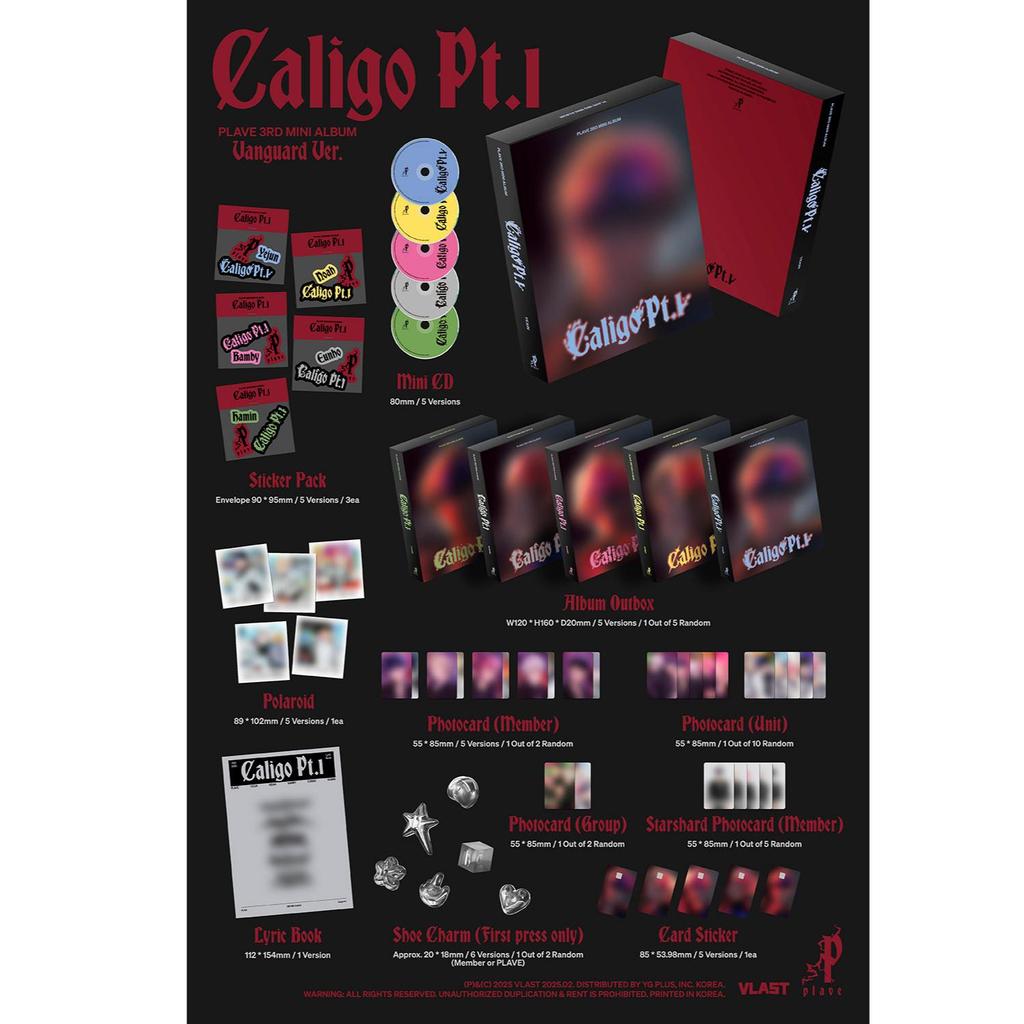 (Vanguard-Version.) PLAVE [Caligo Pt.1] 3. Mini-Album