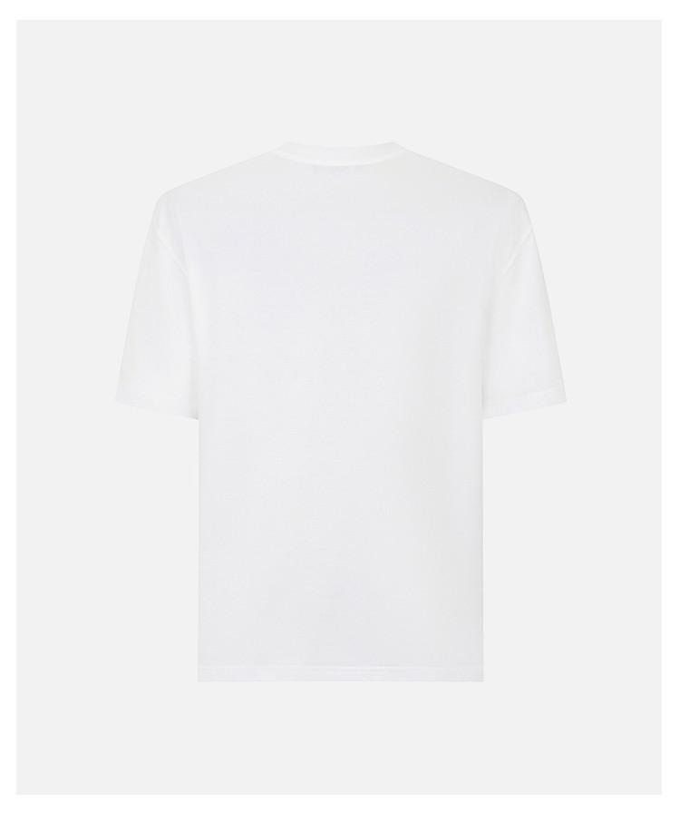 Men's Bright Color Letter T-shirt