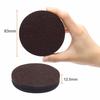 Ginoya Furniture Sliders, Pack of 8, 83mm Round Furniture Moving Pads, Reusable, Easily Move Heavy Furniture, Scratch-Resistant, and Sound-Dampening (