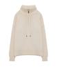 Eilubeu Volume Knit Half-Zip Aarbpo101C