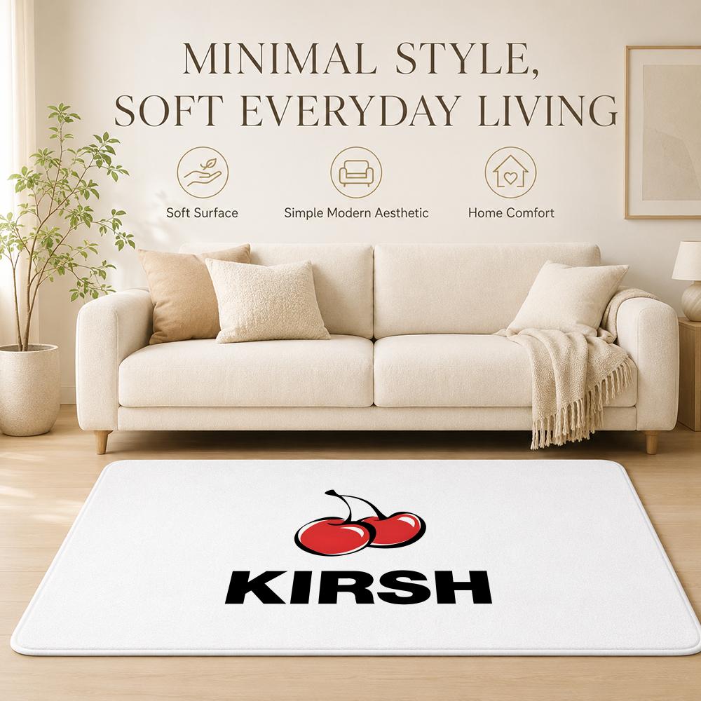 Trendige K-kirsh Marke Fußmatte Gemütlicher Minimalistischer Flanell Teppich Anti-Rutsch Waschbar Schlafzimmer Wohnzimmer Dekor