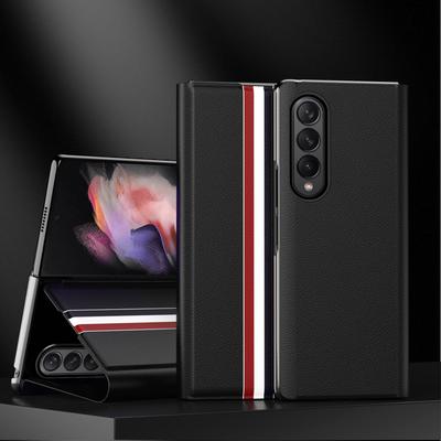 Funda Mate de Cuero con Recorte Preciso Para Samsung Galaxy Z Fold 4 5g Fold4 Fold3 Fold 3 2 Fold2 Protección Completa Cubierta Zfold4