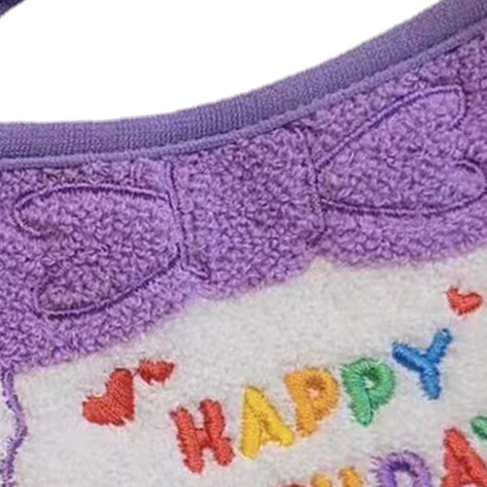 Vibrant Print Pet Birthday Bib Soft Fabric Dog Party Outfit Pet Birthday Hat Pet Photo Taking
