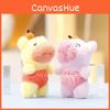 Capybara Plush Toy Keychain Stuffed Animal Doll Backpack Decoration Pendant