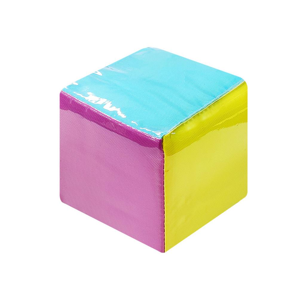 

Обучающие кубики, карманные игральные кости для занятий в классе, самодельные образовательные игральные игральные кости, обучающие кубики для укладки блоков с 6 прозрачными карманами 10cm