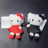 Plush Toy With Pearl Necklace And Dot Dress For Kids Collectors