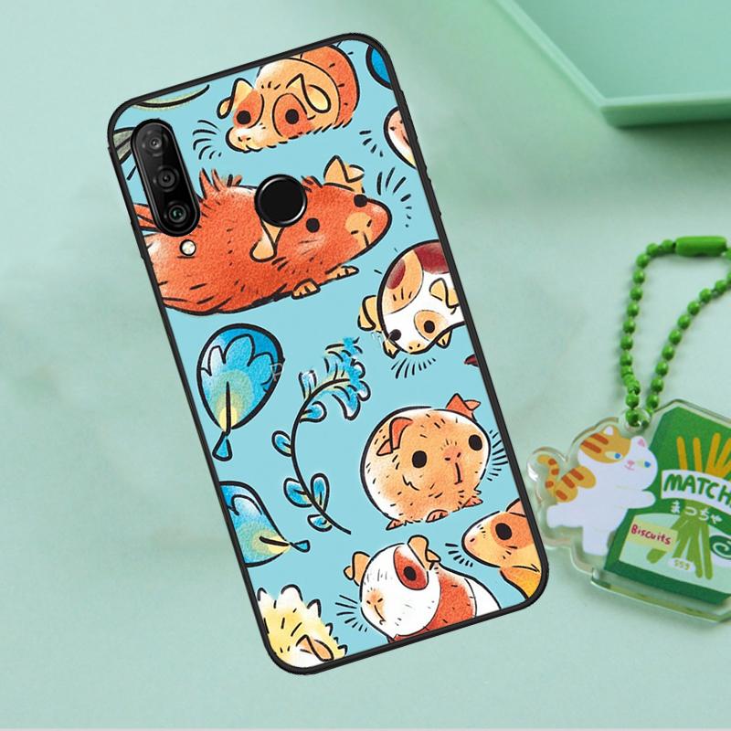 Pattern Guinea Pig Cute For Huawei Nova Y90 Y70 Y60 Y61 Y91 Y72 9 10 SE 12i 12s 11i 5T P60 Pro P20 P30 P40 Lite Case