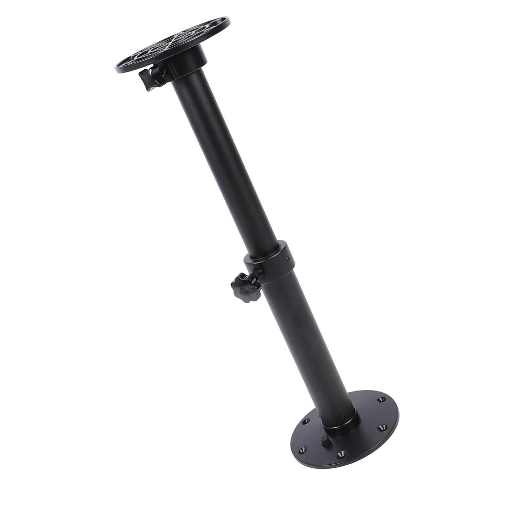 Denash RV Table Legs to Aluminum Alloy Folding Legs for RV Adjustable Folding Telescopic Campervan Table Base Mount Pedestal Dinette Leg Poles for RV