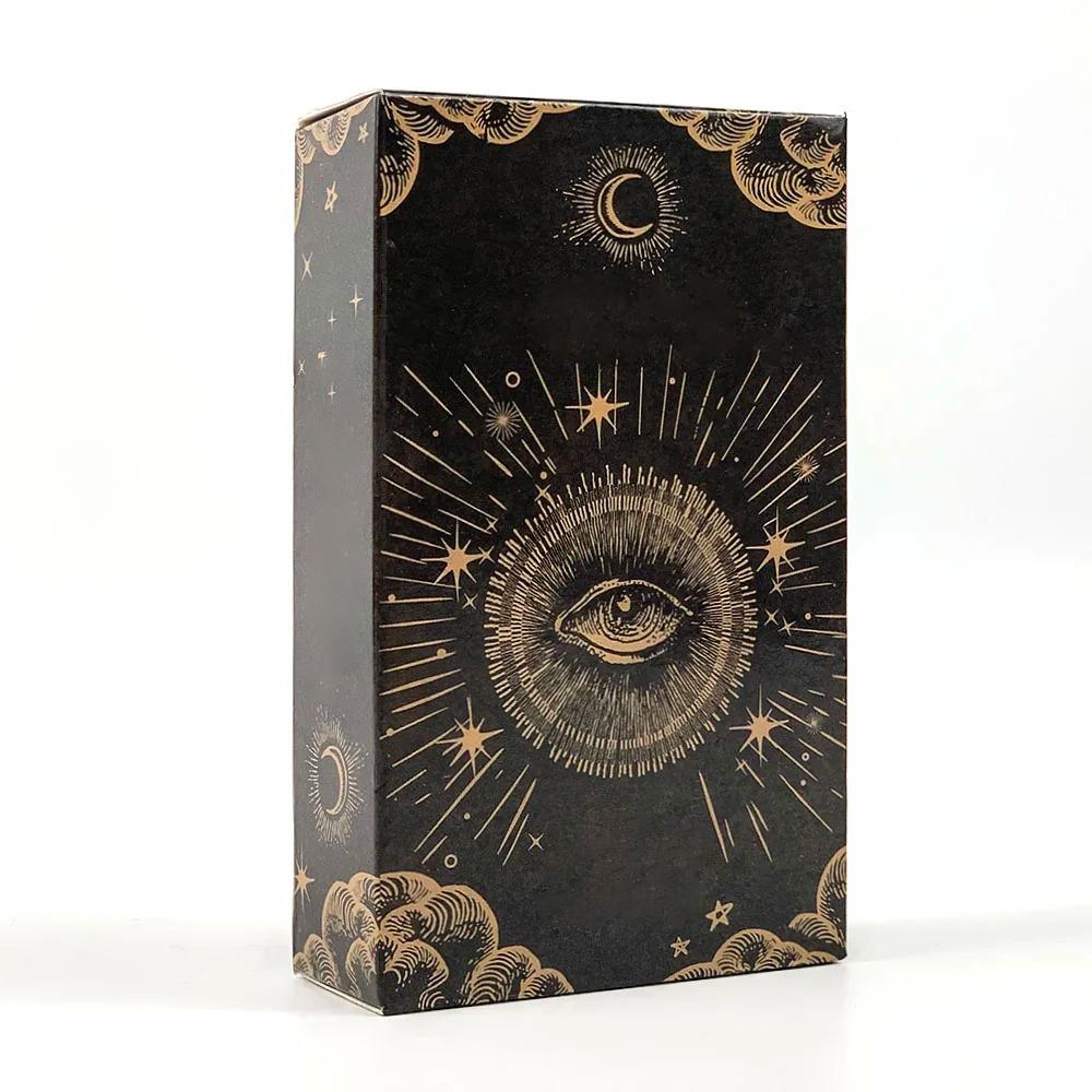 Russian Edition Tarot Cards Fate Divination Edition Playing Games With Guidebook For Beginners,Entertainment Gathering Game Tool
