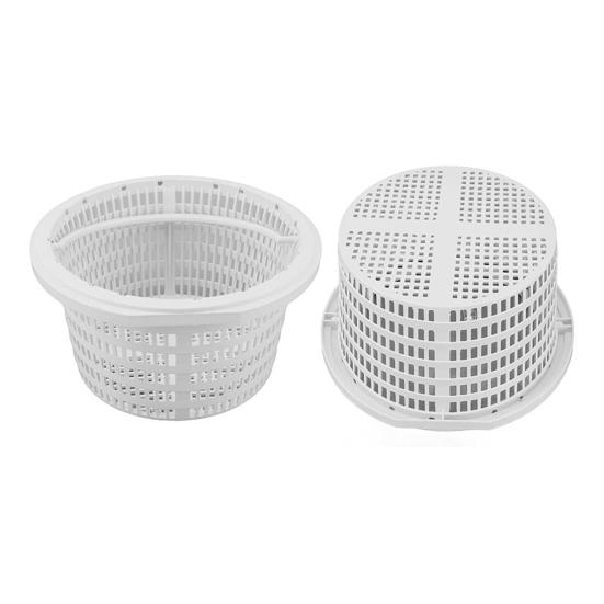Pool Skimmer Basket 19cm Diameter Filter Basket with Handle SP1091LX Replacement Skimmer Basket for Pool Cleaning Maintenance