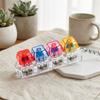 Transparent Mechanical Switch Keyboard 4 Keys Keyboard Fidget Clicker  Portable