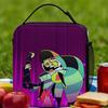 Helluva Fizzarolli Lunch Bag Portable Insulated Lunch Box Child Outdoor Picnic Print Cooler Bag Casual Oxford Thermal Lunch Bags