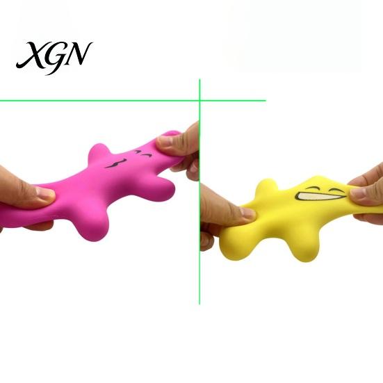 Man Squeeze Toy Cartoon Expression Stress Relief Flour Sensory Soft Stretch Anxiety Relieving Party Favors Fidget