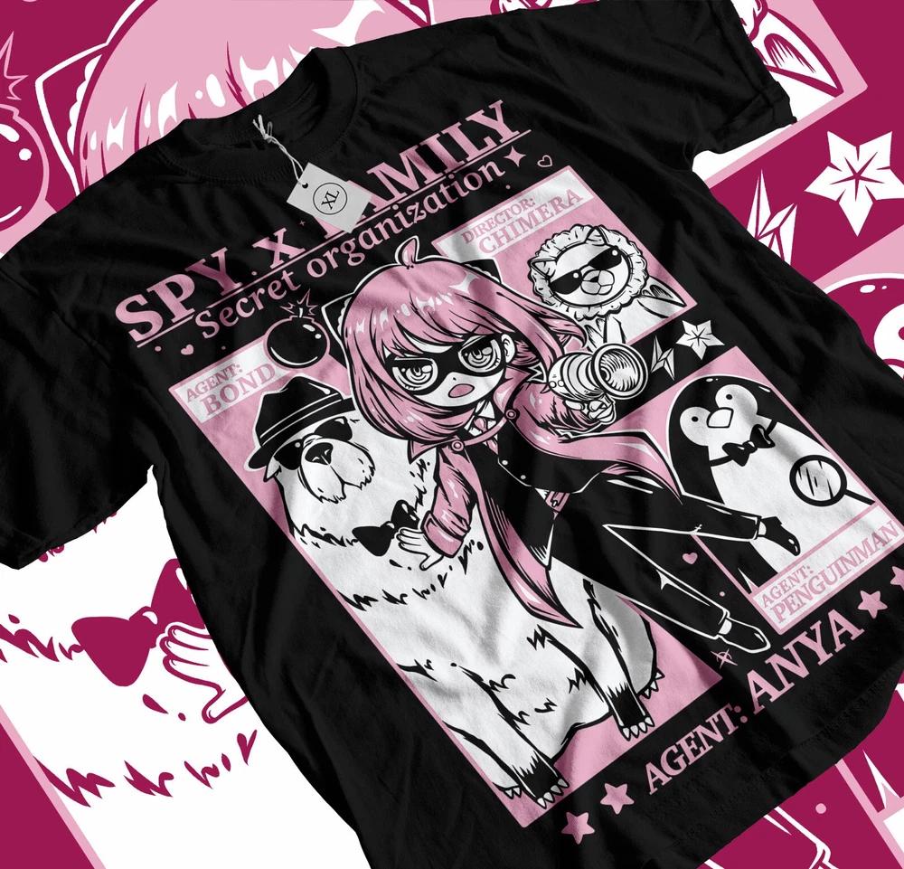 Loid Yor Anya Bon Forger Spy X Family Unisex TShirt Unisexga Anime S
