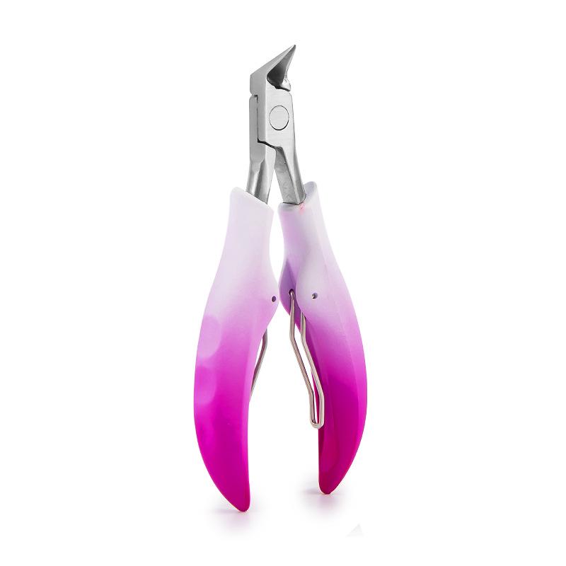 

Пинцет для вросшего ногтя «Орлиный клюв» с градиентом - Кусачки для ногтей из нержавеющей стали и инструмент для маникюра
