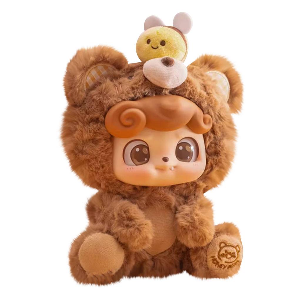 Dyrebarnehage Plysjleke Overraskelsesboks, Søt Utstoppet Dyr Mystery Box, Bursdagsgave Til Venner Og Barn