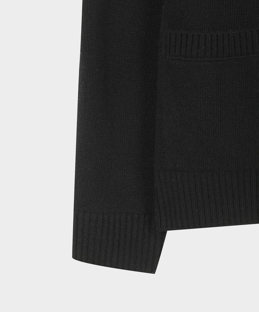 Brooks Brothers Wool Cardigan (Black) (Bbwcmbf405)