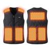 Smart Temperature Control 5 Areas Heated Cotton Vest Unisex Full Body Warmth Winter Anti-Cold USB Charging Electric Heat Coat