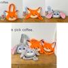 Zootopia Judy Hopps Nick Wilde Plush Bag With Inner Zipper Pocket For Casual Outings