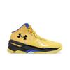 Curry 2 Retro Grado Escolar 'Doble Bang' (Unisexo) Zapatillas de Baloncesto para Niños Steeltown Gold / Taxi 3026302 700