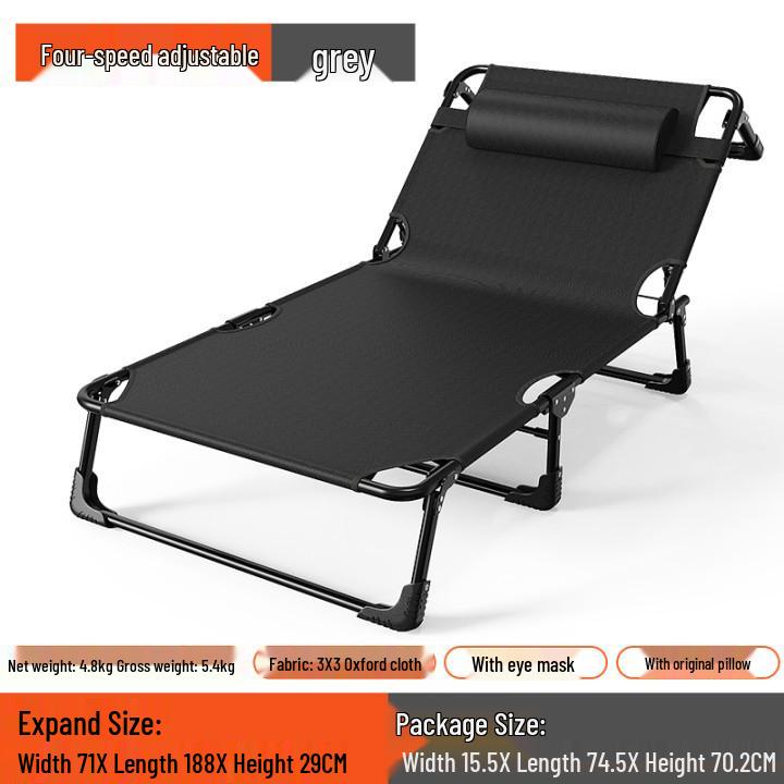 Portable Recliner Camping & Office Nap Bed