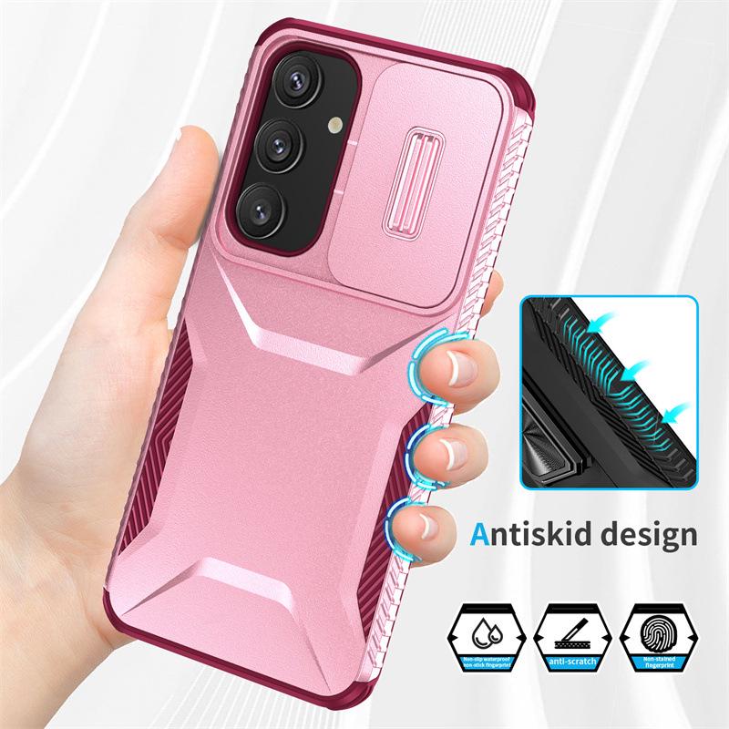 Samsung S25 Ultra Sliding Window Phone Case Compatible with S24Plus/A16/A05S/S25FE/A56