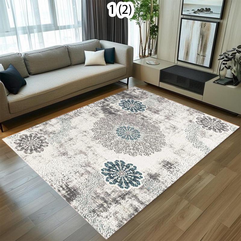 

Vintage Carpet Mat Rug Home Decoration Retro Floral Floor Mat Kitchen Hallway Indoor Outdoor Classic Decor Bedroom Decor 40X60cm