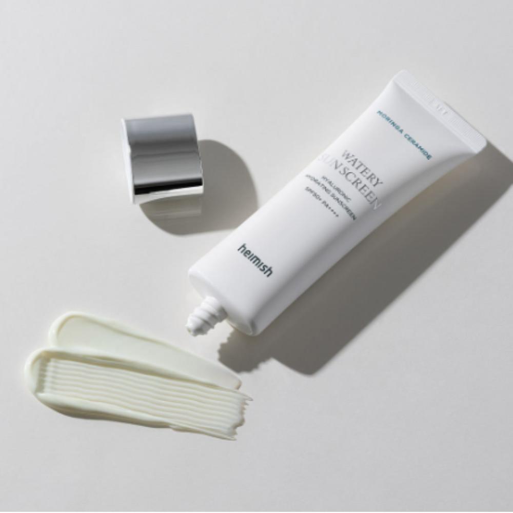 

Heimish Солнцезащитный крем с морингой, керамидами и гиалуроновой кислотой SPF50+ PA++++ 50 мл | Легкий увлажняющий водный солнцезащитный крем