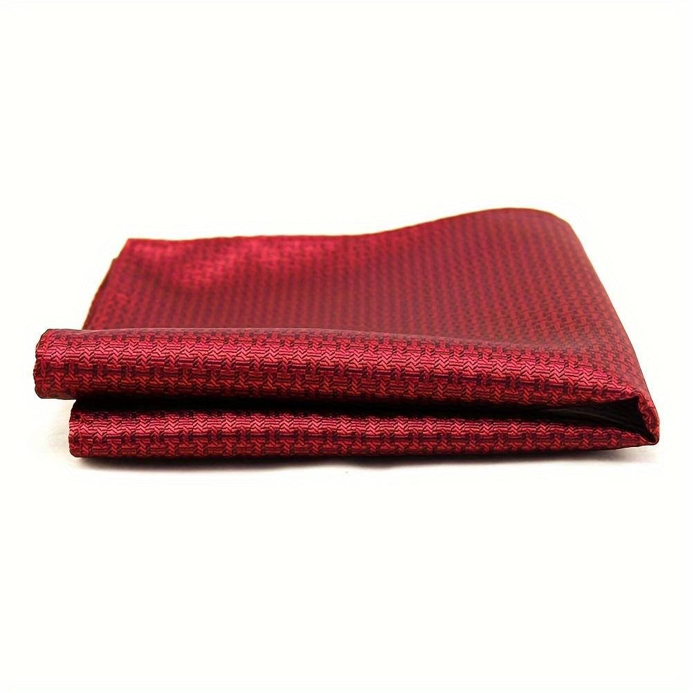 

2.2Inch Square Handkerchief With Paisley Pattern, Oversized Pocket Square, Stylish Men S Casual Party And Banquet Suit Accessory Set