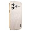 KADEM For Xiaomi Poco F7 Pro 5G/Redmi K80 5G Case Electroplating Silk Texture PU+TPU Phone Back Cover