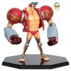 Anime One Piece Franky Double Headed Ornament PVC Figure Collection Toy Gift Box
