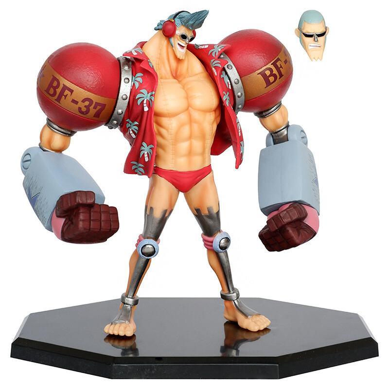 Dárková krabička na hračky z kolekce Anime One Piece Franky Double Head Ornament z kolekce figurek