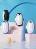 Penguin Shape Sticky Roller Washable Portable Mini Lint Roller Small Lint Remover Roller Suitable for Pet Hair Clothing Cleaning