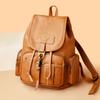 Retro Backpack, Trendy and Fashionable Women's Bag, Large Capacity Backpack, Simple Travel Backpack, High-quality Bag