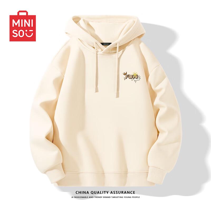 MINISO Men's Heavyweight Hooded Sweatshirt