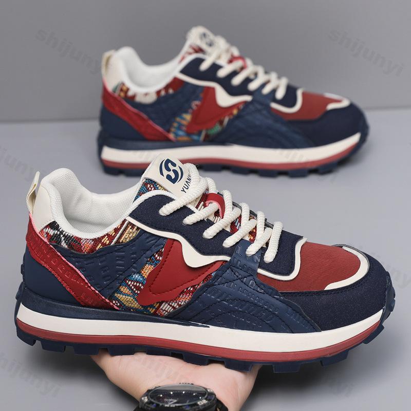 Men Shoes Casual Sneakers 2025 New Comfort Running Soft-soled Non-slip Men Sports Shoes Vulcanized Shoes Zapatillas De Hombre