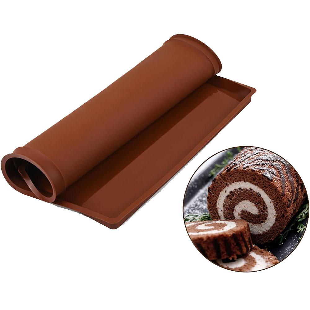 Nonstick Silicone Baking Mat - Swiss Roll Pastry Tool & Mold
