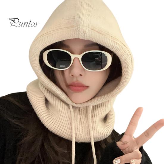 

Женская зимняя шапка-балаклава, толстая теплая вязаная ветрозащитная велосипедная шапка, регулируемая, полная защита, для путешествий на открытом воздухе, для холодной погоды, для катания на лыжах бежевый