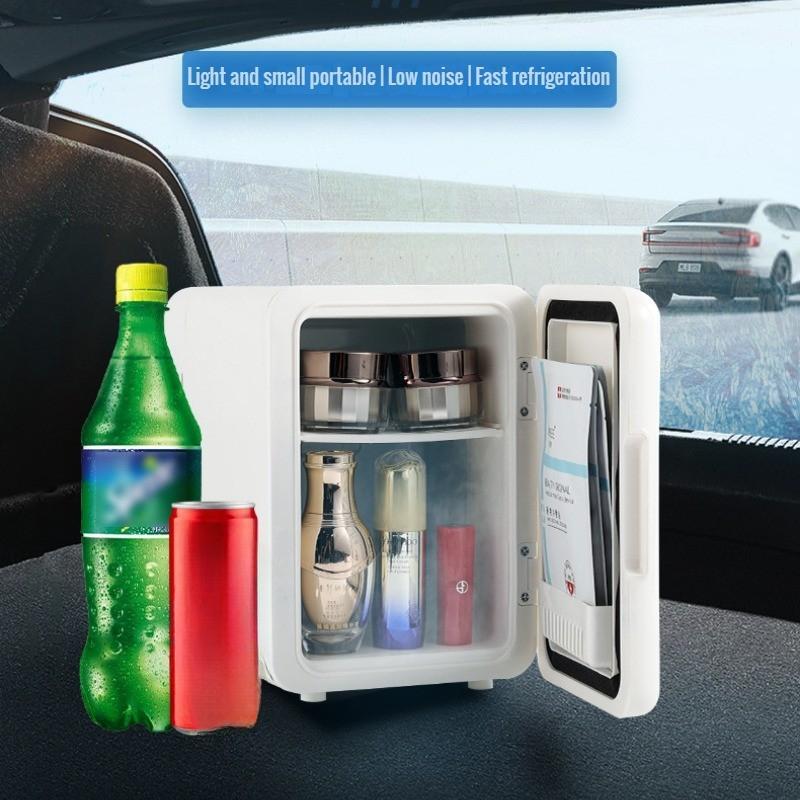 4L 242 * 174 * 247mm Outdoor Freezer Portable Car Mounted Cosmetic Storage Refrigerator Low Noise Fridge Electric Mini Refrigerator