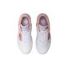 Li Ning Slip Resistant Abrasion Resistant Mid Top Basketball Shoes Women's Pink White AGBP062-1